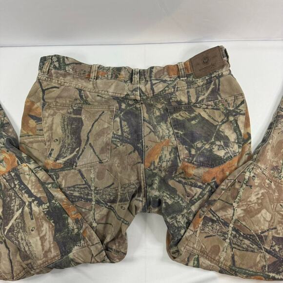 Wrangler Brown Camo Pants Relaxed Fit Size 38x30 - Picture 2 of 7